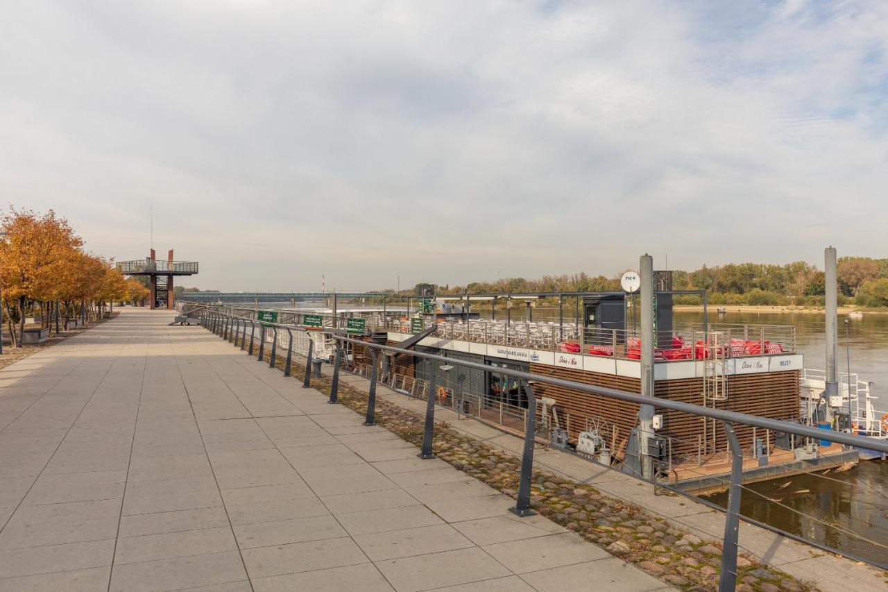 Bulwary Wislane Modern Apartment Varsovia Exterior foto