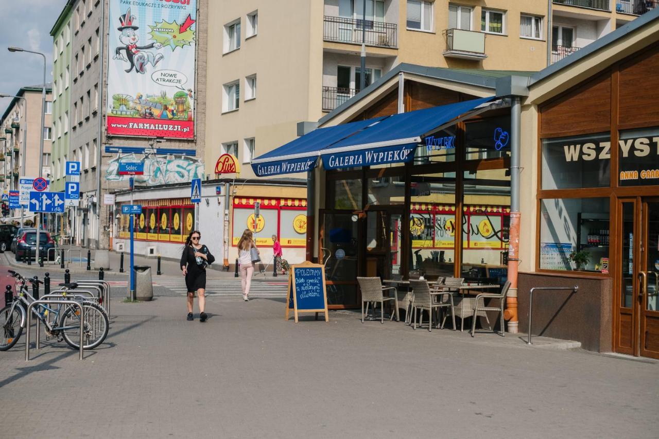 Bulwary Wislane Modern Apartment Varsovia Exterior foto
